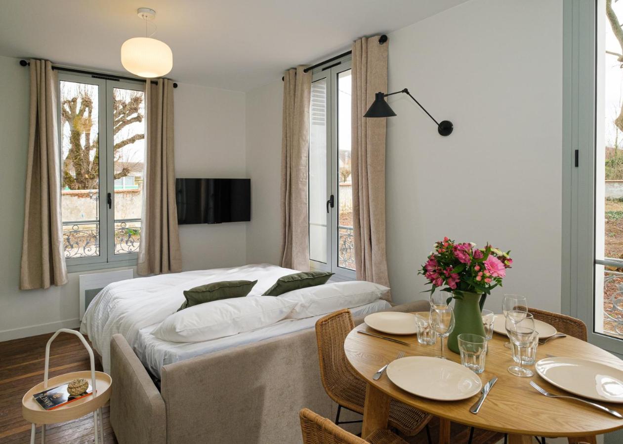Villa Forestiere Appart Le Ginkgo Quincy-Voisins エクステリア 写真