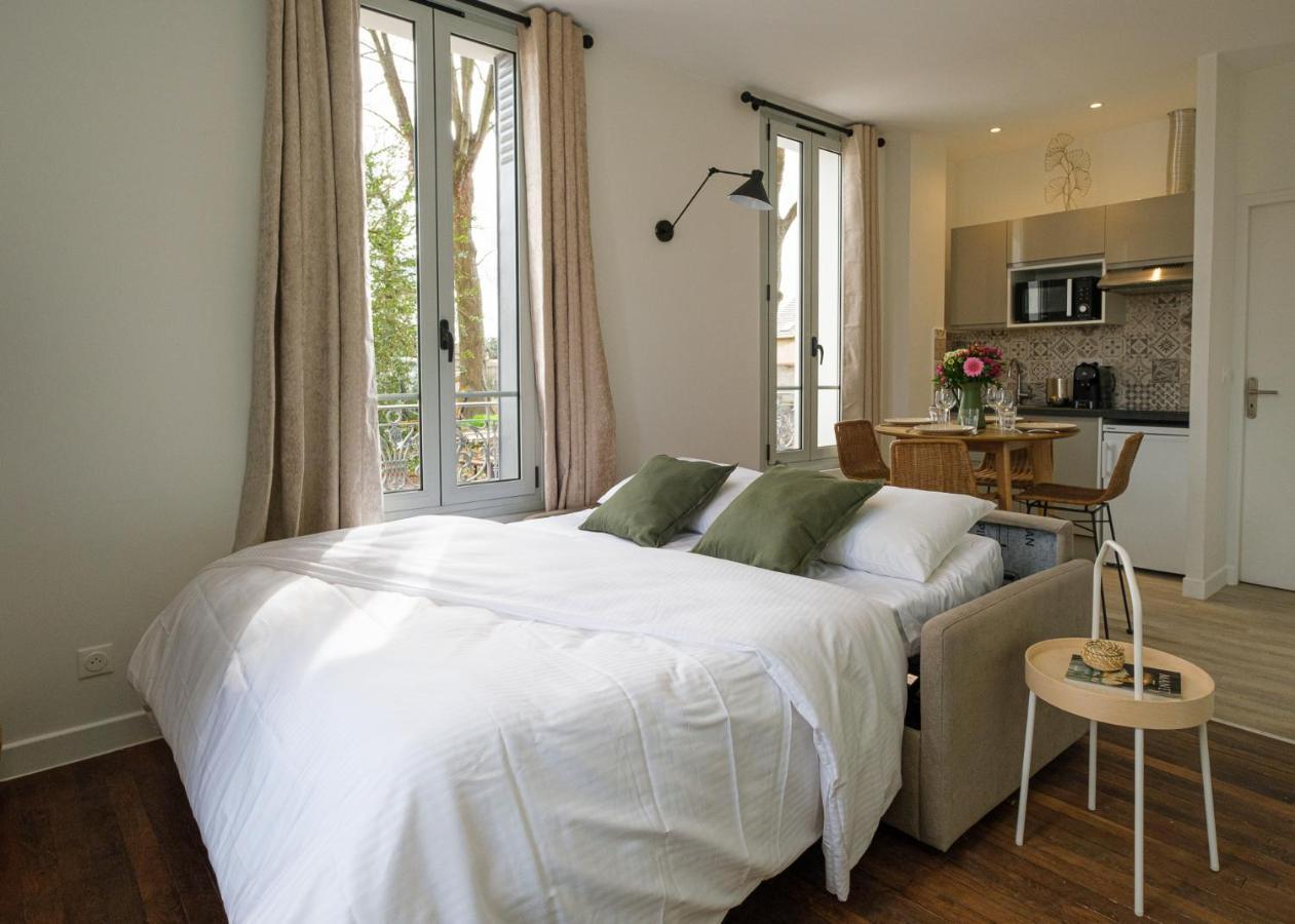 Villa Forestiere Appart Le Ginkgo Quincy-Voisins エクステリア 写真