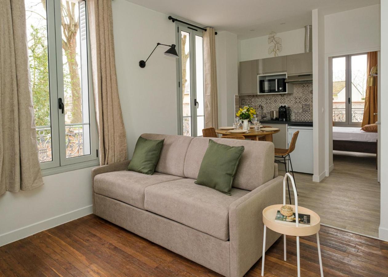 Villa Forestiere Appart Le Ginkgo Quincy-Voisins エクステリア 写真