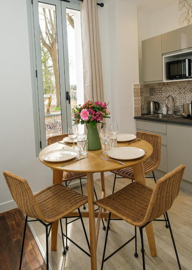 Villa Forestiere Appart Le Ginkgo Quincy-Voisins エクステリア 写真