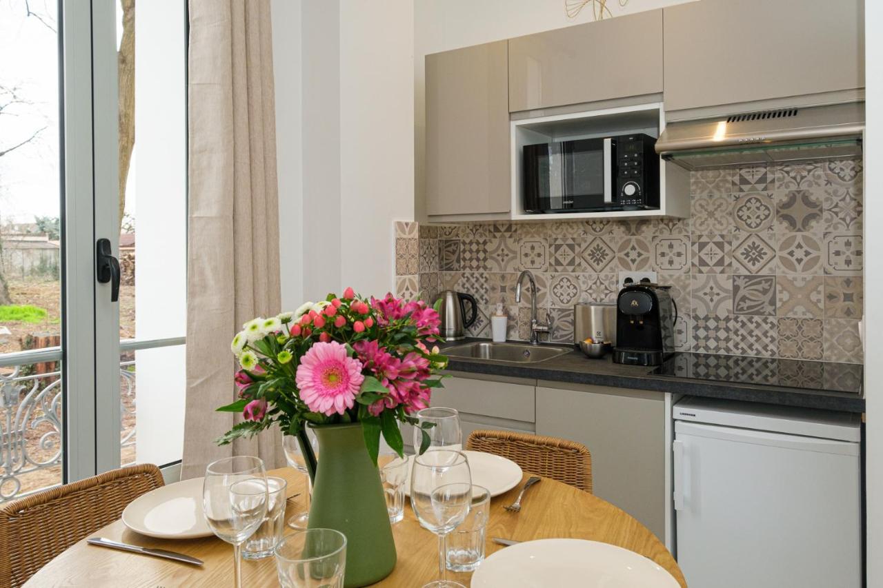 Villa Forestiere Appart Le Ginkgo Quincy-Voisins エクステリア 写真