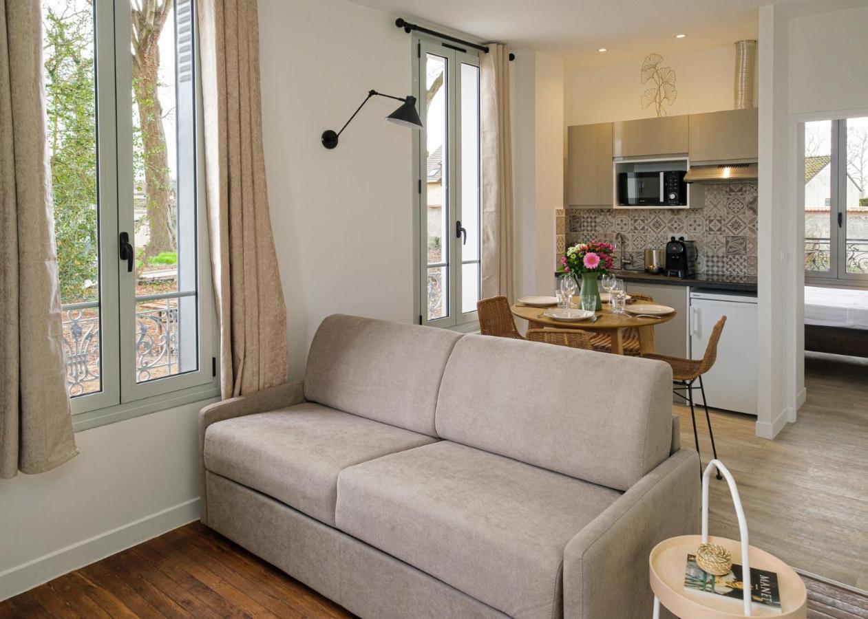 Villa Forestiere Appart Le Ginkgo Quincy-Voisins エクステリア 写真